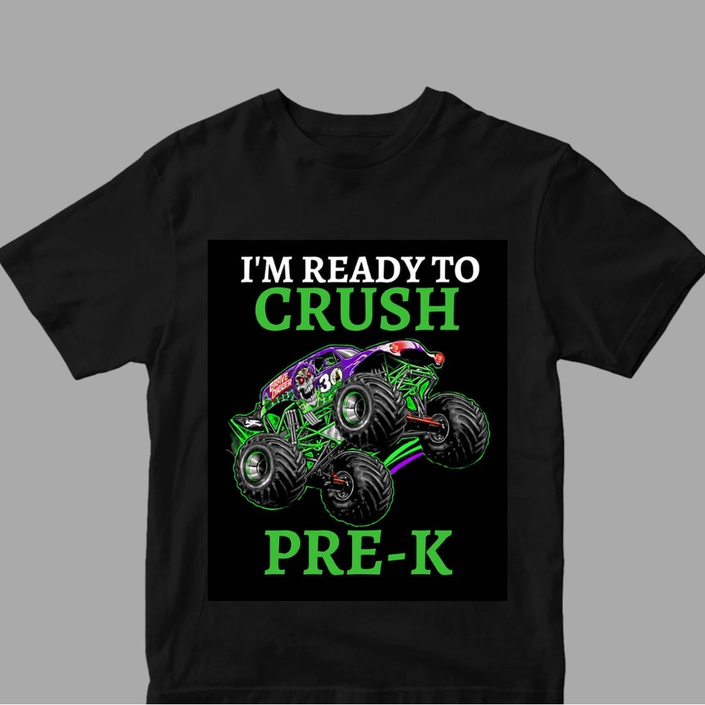 Monster, jam, kid shirt